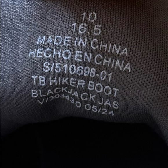 Old Navy Kids Hiker Boot Black With Sherpa Size 10 New! - Picture 4 of 6